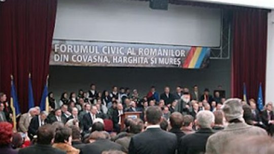 Românii din Covasna cer autorităţilor să li se respecte drepturile