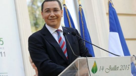 Ponta: Sper ca în octombrie să inaugurăm Spațiul Schengen