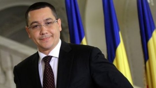 Pemierul Victor Ponta şi-a reluat activitatea