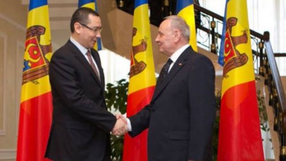 Premierul Victor Ponta, în vizită în Republica Moldova