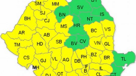 România, sub cod galben de caniculă