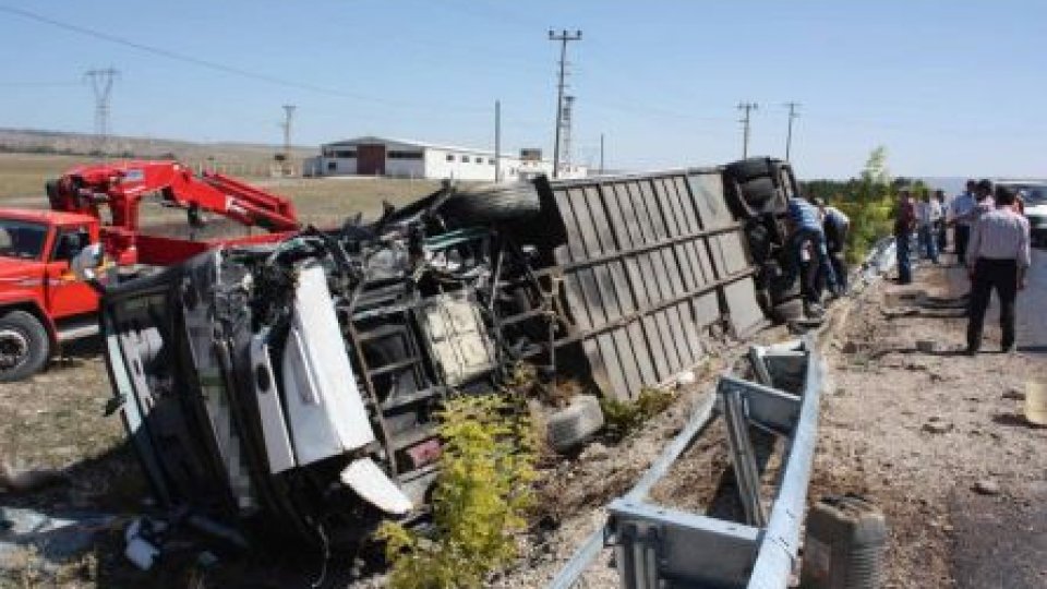 Accident grav pe Autostrada Soarelui