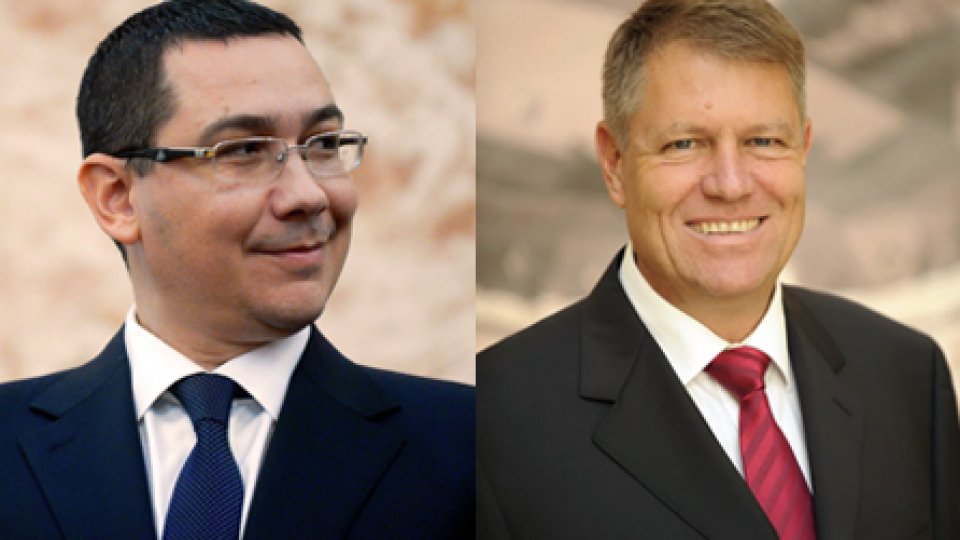 Întâlnire Victor Ponta - Klaus Iohannis. Vezi ce au discutat