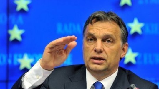 Premierul Ungariei cere un plan financiar de sprijin al ţărilor vecine cu Siria