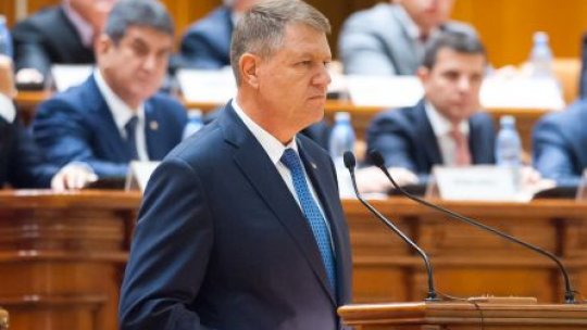 Iohannis: O legislație eliberată de populism trebuie să devină o prioritate