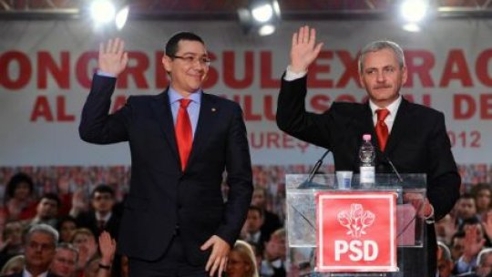 PSD a votat pentru susţinerea premierului Victor Ponta 