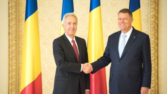 Noul ambasador al SUA şi-a prezentat preşedintelui Iohannis scrisorile de acreditare