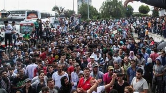 Peste 7.000 de refugiaţi au trecut graniţa Ungariei, dinspre Croaţia