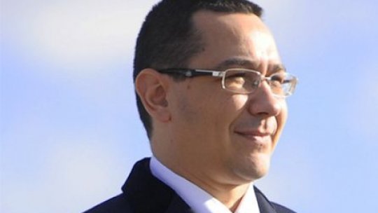 Premierul Ponta se află la Londra