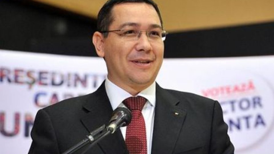 Ponta: Moţiunea, un eşec pentru PNL 