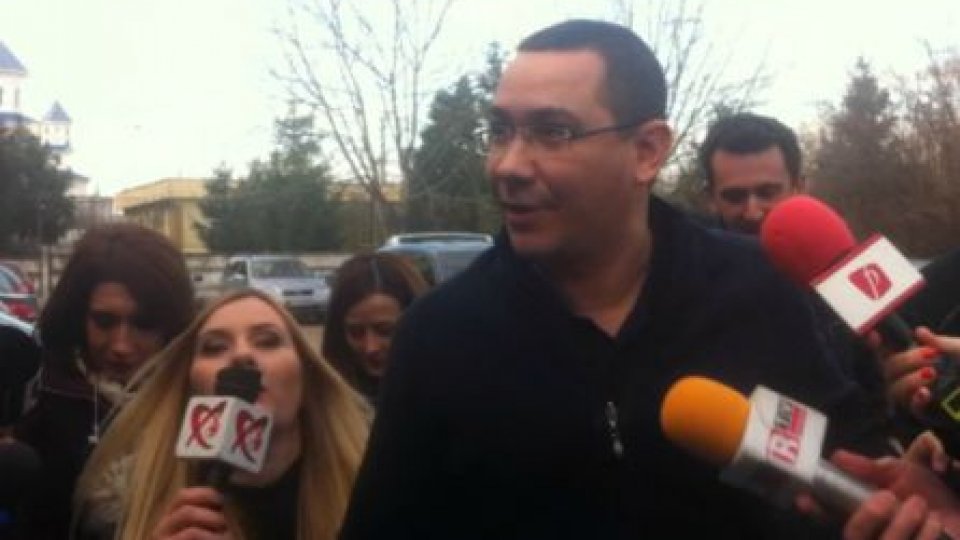 Victor Ponta, audiat la DNA Oradea