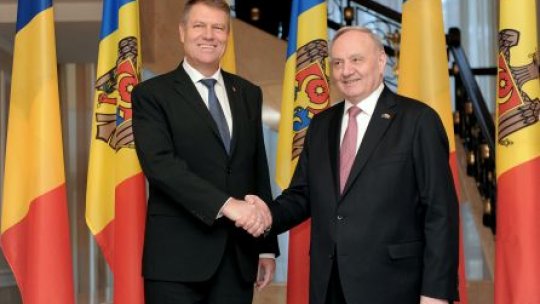 Președintele Klaus Iohannis, decorat de R.Moldova cu "Ordinului Republicii"