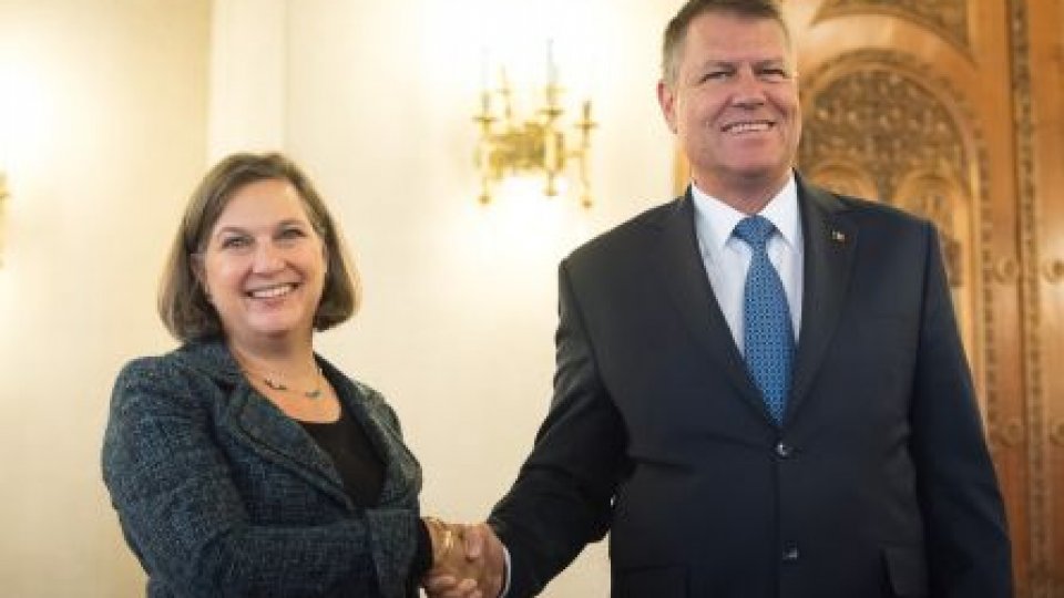 Victoria Nuland, primită la Palatul Cotroceni