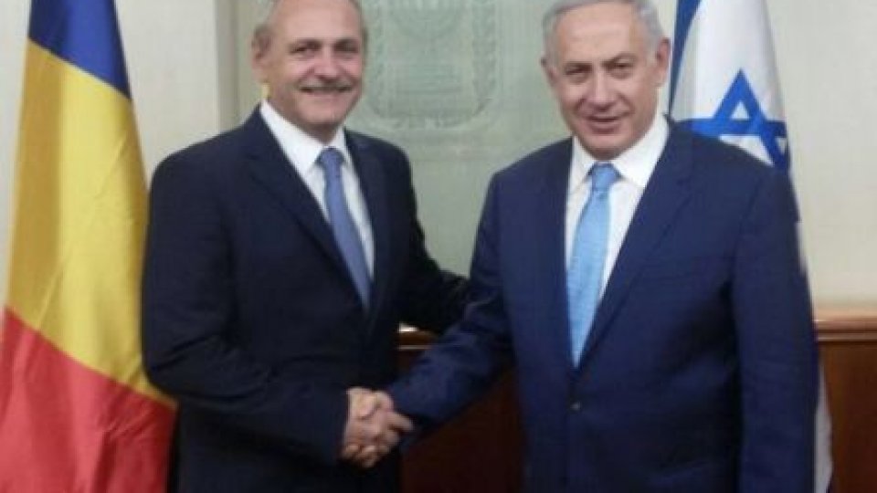 Liviu Dragnea, primit de premierul Israelului