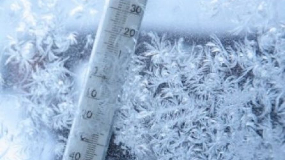 Aproape jumătate din ţară, sub cod galben de ger până joi dimineaţă