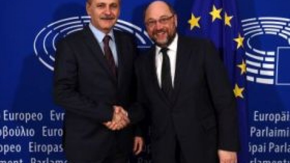 Liviu Dragnea anunţă întâlnire a conducerilor PSD şi preşedintele PE, Martin Schulz