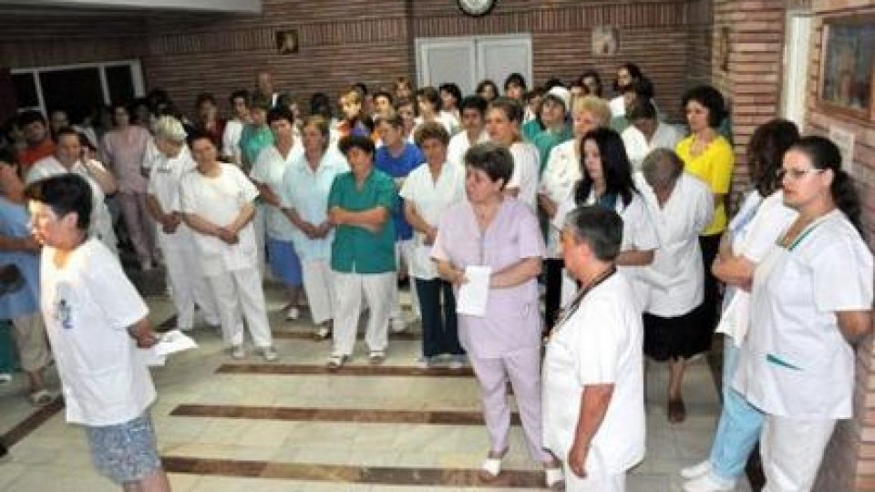Sanitas a decretat grevă generală pe termen nelimitat