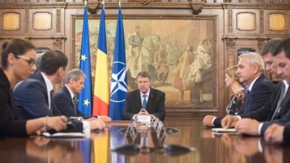 Încep consultările asupra proiectului de ţară propus de preşedintele Iohannis