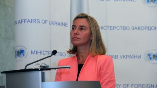 Federica Mogherini vine la Bucureşti