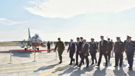 Avioanele de luptă F-16 au intrat în dotarea Armatei Române