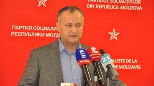 Igor Dodon, câştigătorul alegerilor prezidenţiale din Republica Moldova