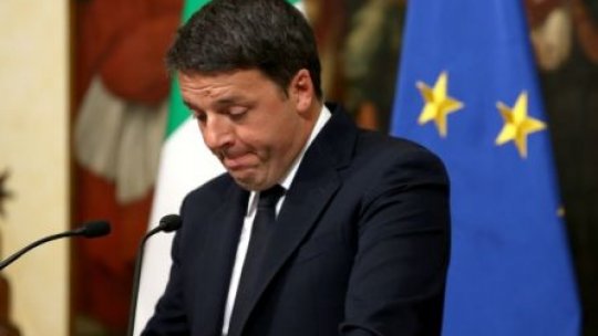 Premierul Italiei a demisionat