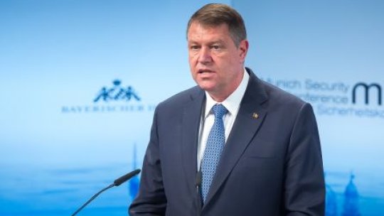 Iohannis: Zona Mării Negre, crucială în actualul context politic