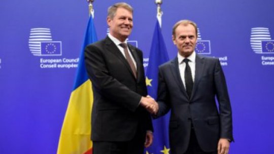 Convorbiri oficiale Klaus Iohannis - Donald Tusk