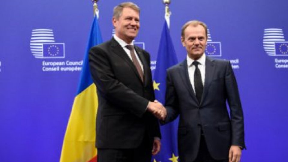 Convorbiri oficiale Klaus Iohannis - Donald Tusk 