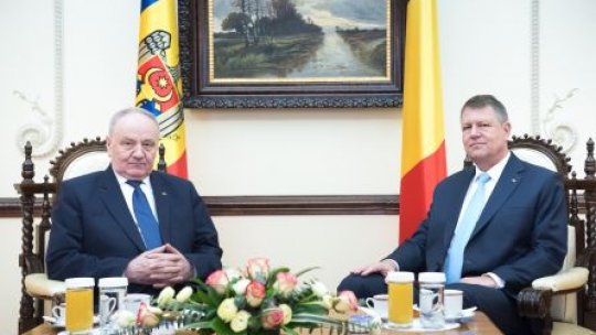 Iohannis: Republica Moldova, în faţa multor provocări
