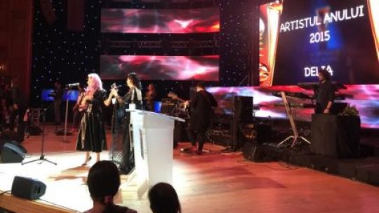 Premiile muzicale Radio România: Delia, cântecul şi artistul anului 2015