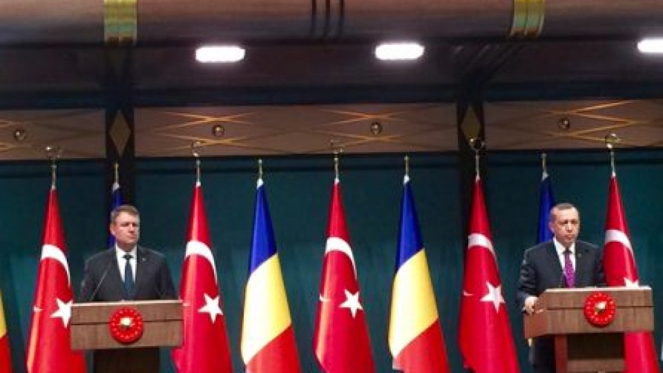 Preşedintele Iohannis, primit de preşedintele Turciei, Recep Tayyip Erdogan