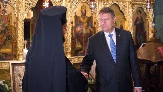 Preşedintele Klaus Iohannis sărbătoreşte Paştele la Sibiu