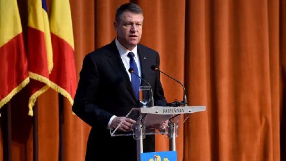 AUDIO Preşedintele Iohannis şi premierul Cioloş, prezenţi la bilanţul MApN