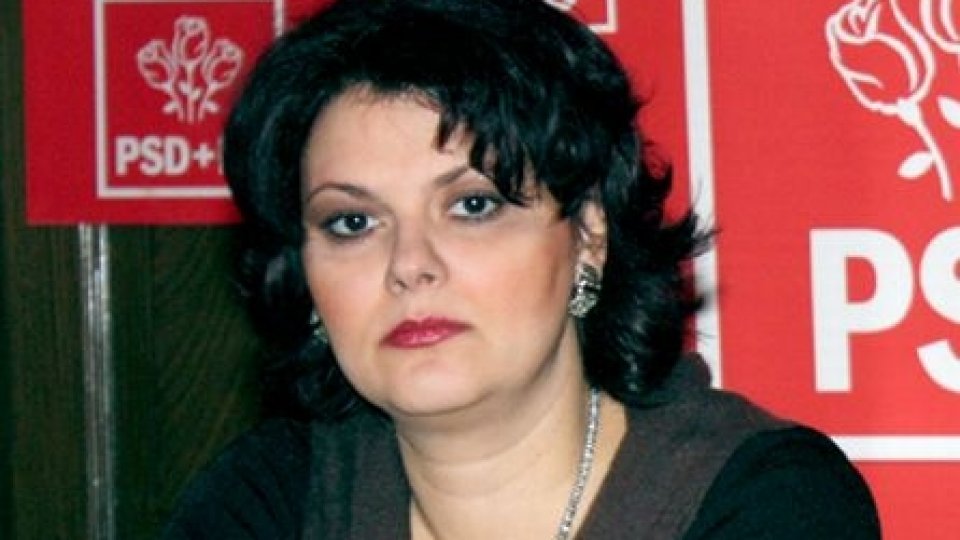 Lia Olguţa Vasilescu, plasată în arest la domiciliu