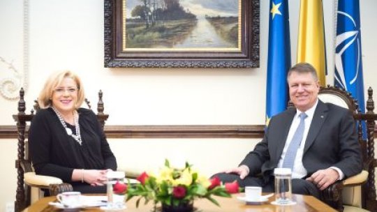 Proiectul "Regiuni mai puţin dezvoltate", discutat cu preşedintele Iohannis