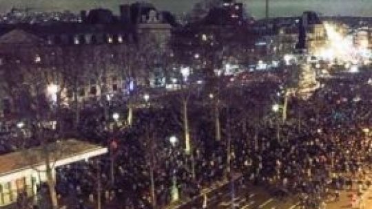 Marş împotriva terorii şi a urii, la Bruxelles