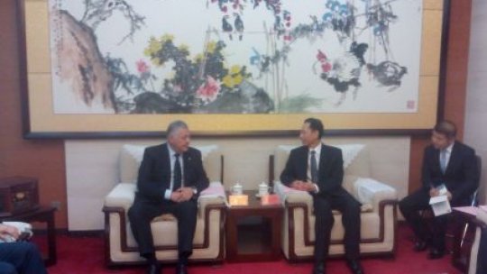 Întâlnire preşedintele China National Radio- preşedintele Radio România 