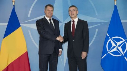 Secretarul general al NATO Jens Stoltenberg, primit la Palatul Cotroceni