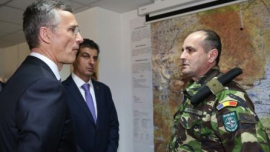 Secretarul general al NATO, în vizită la Comandamentul Multinaţional de Divizie Sud-Est