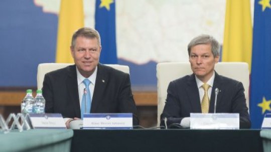 Întâlnire Iohannis - Cioloş pe tema summit-ului NATO