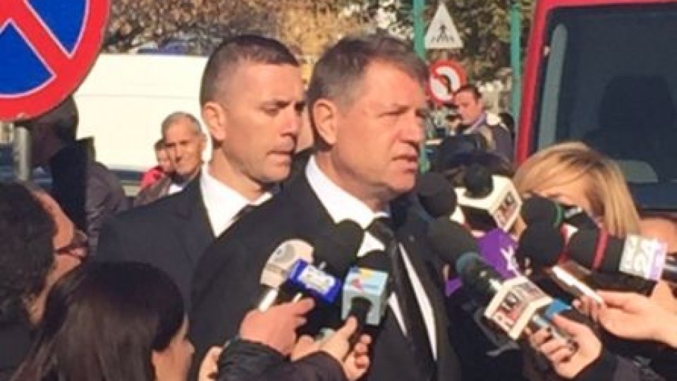 Președintele Iohannis, prezent la dezvelirea monumentului "Aripi"