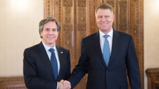 Vizită la Bucureşti a adjunctului secretarului de stat american, Antony Blinken