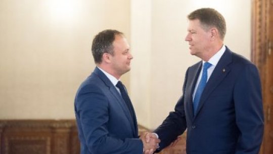 România va continua să sprijine "parcursul european al Republicii Moldova"