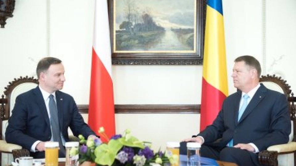 Parteneriatul strategic pe agenda discuţiilor preşedinţilor României şi Poloniei