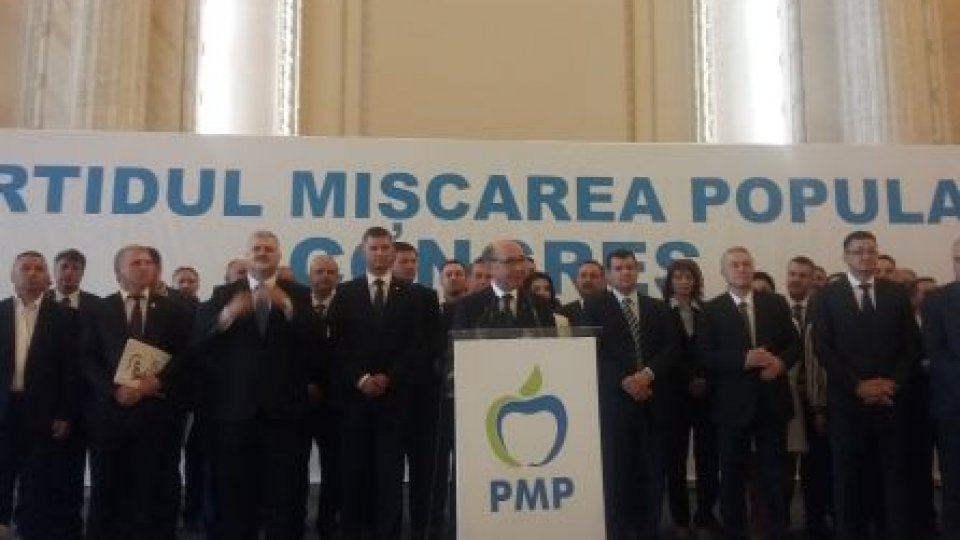 UNPR a fuzionat cu PMP sub sigla Partidului Mișcarea Populară