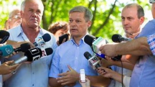 Premierul Dacian Cioloş, din nou în dialog cu fermierii