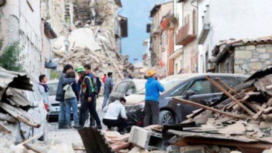 Stare de urgență, în zonele calamitate din Italia