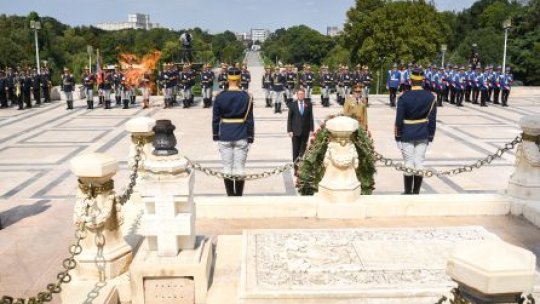 Preşedintele Iohannis a omagiat memoria eroilor din Primul Război Mondial