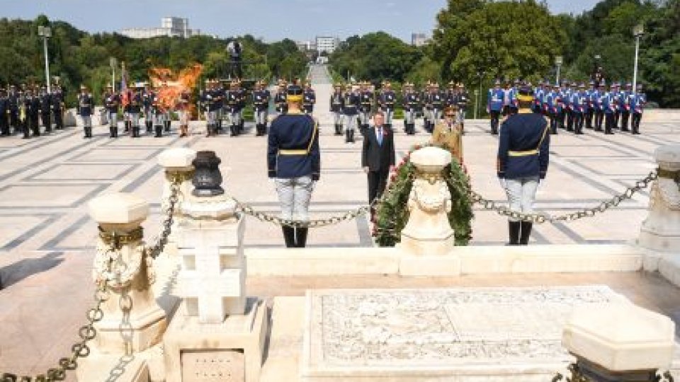 Preşedintele Iohannis a omagiat memoria eroilor din Primul Război Mondial